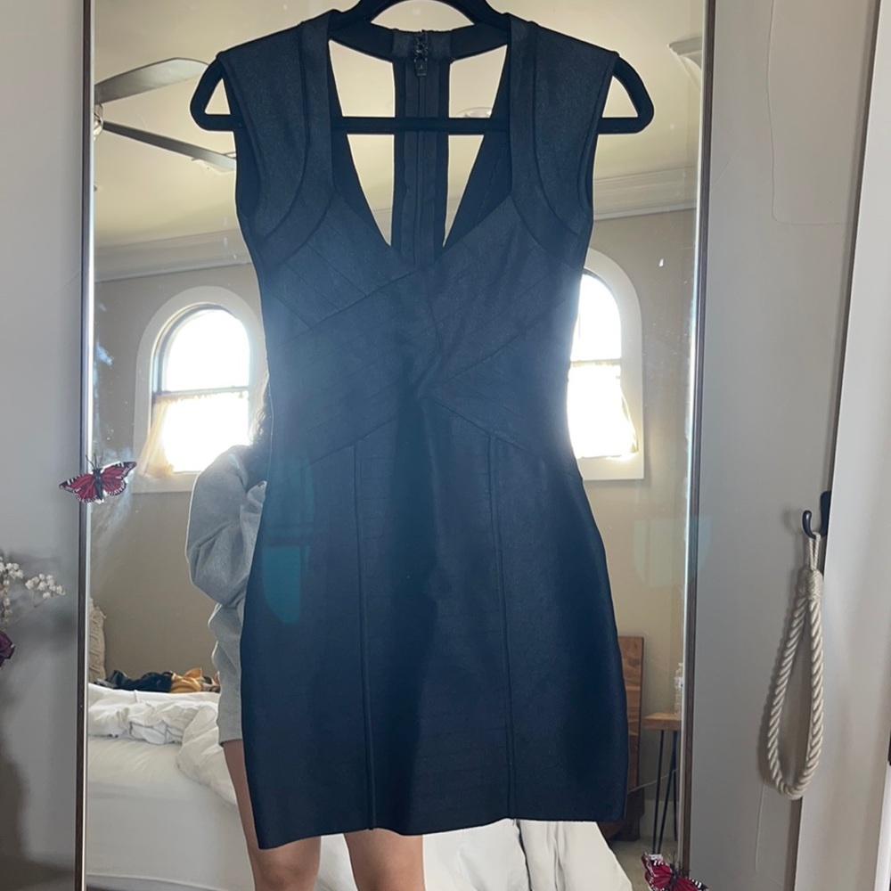 black body con dress